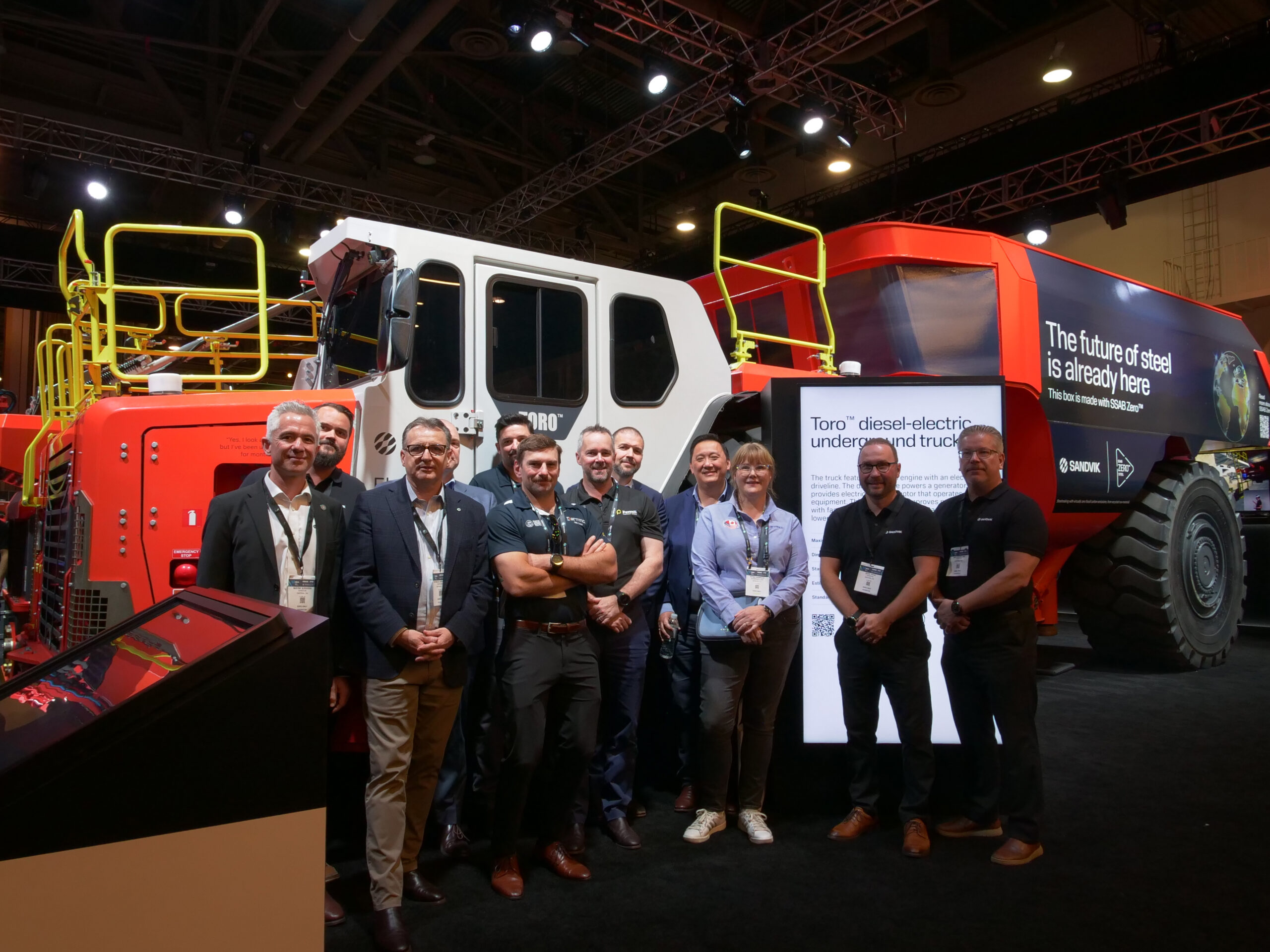 Perenti and Sandvik announce diesel-electric collaboration at MINExpo in Las Vegas